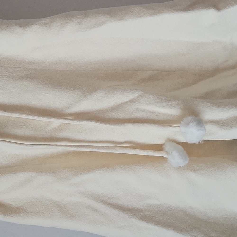 Liz Lisa Littles Girls Sz. 9 Dress White Soft Lined Holiday Formal Winter Cream - Picture 4 of 8